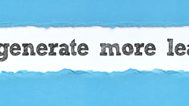 Generate more Leads